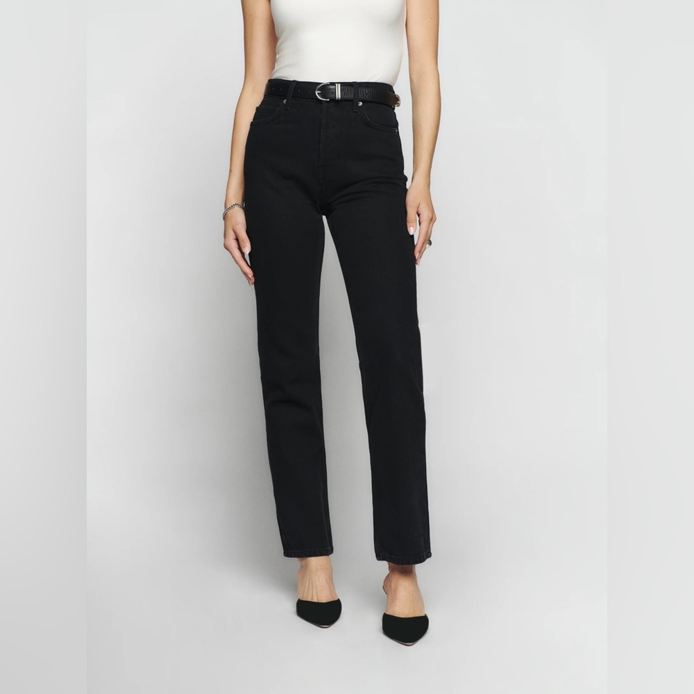 HP 🎉 Reformation High Rise Straight Jeans